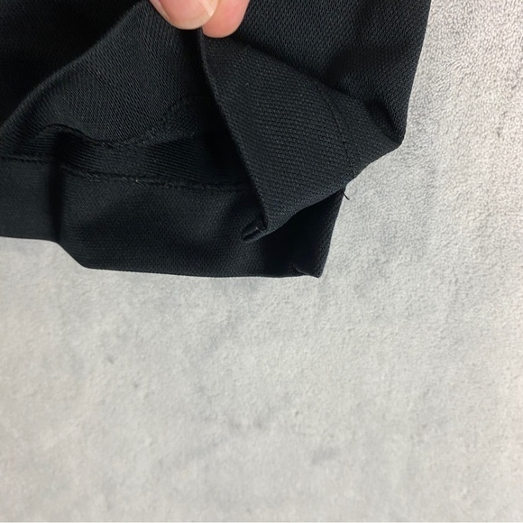 Nike Golf Dri Fit Shirt Womens Large Polyester Black Short Sleeve - Picture 6 of 12